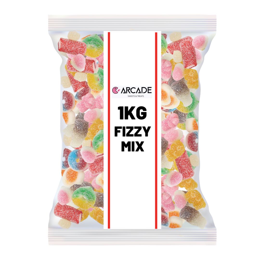 1kg Fizzy Mix A Tangy Taste Sensation Arcade Sweets And Treats 1588