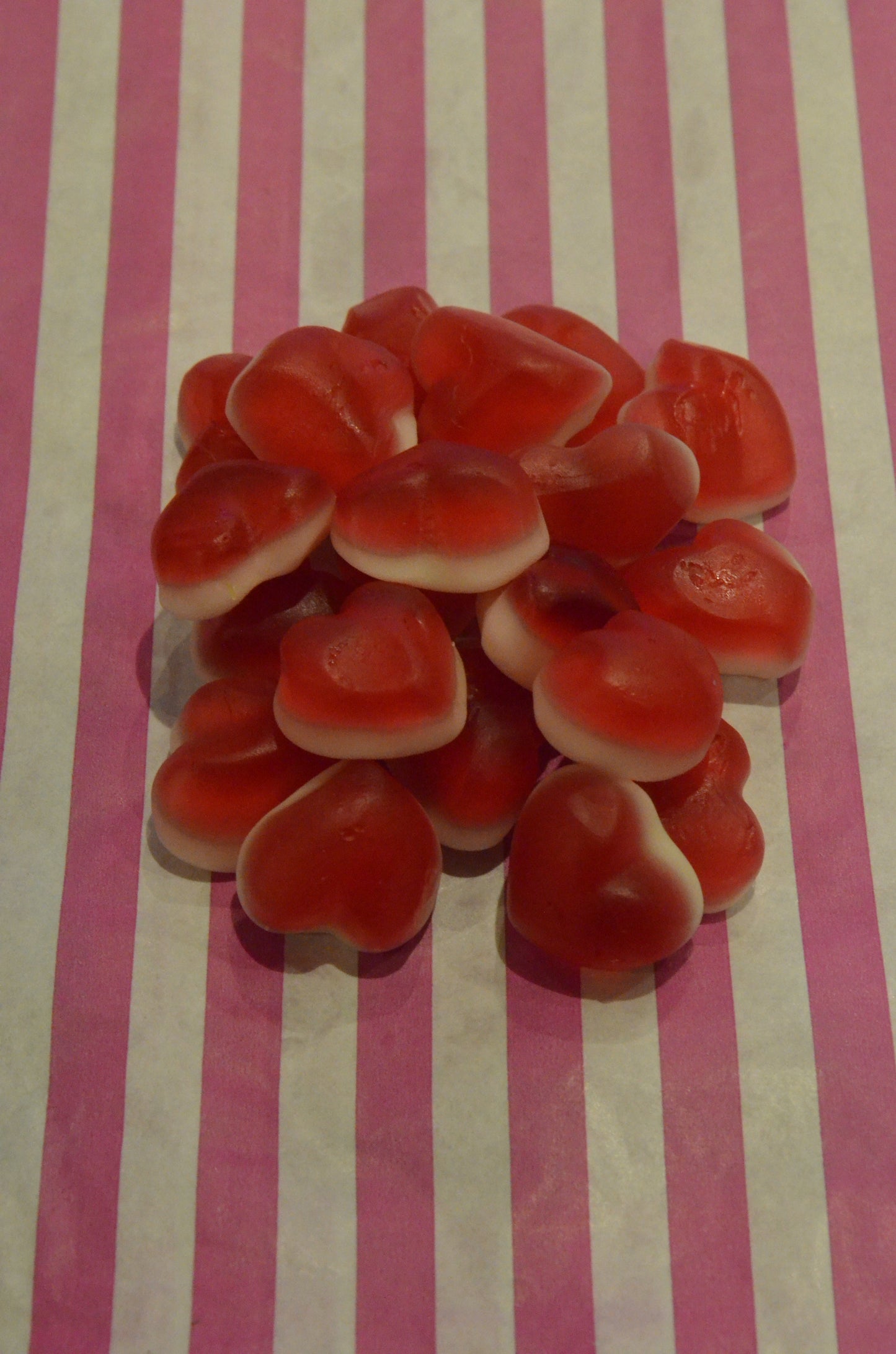 Gummy Hearts - Strawberry flavoured heart-shaped jelly sweets