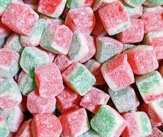 Watermelon Cubes Sweets