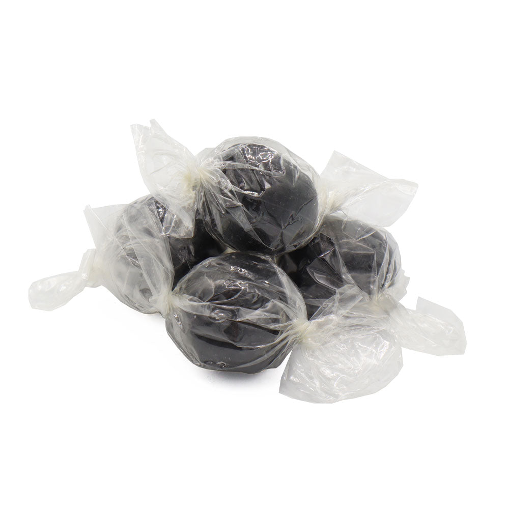 Black Bullets - Mint flavoured hard boiled sweets (Individually wrapped)