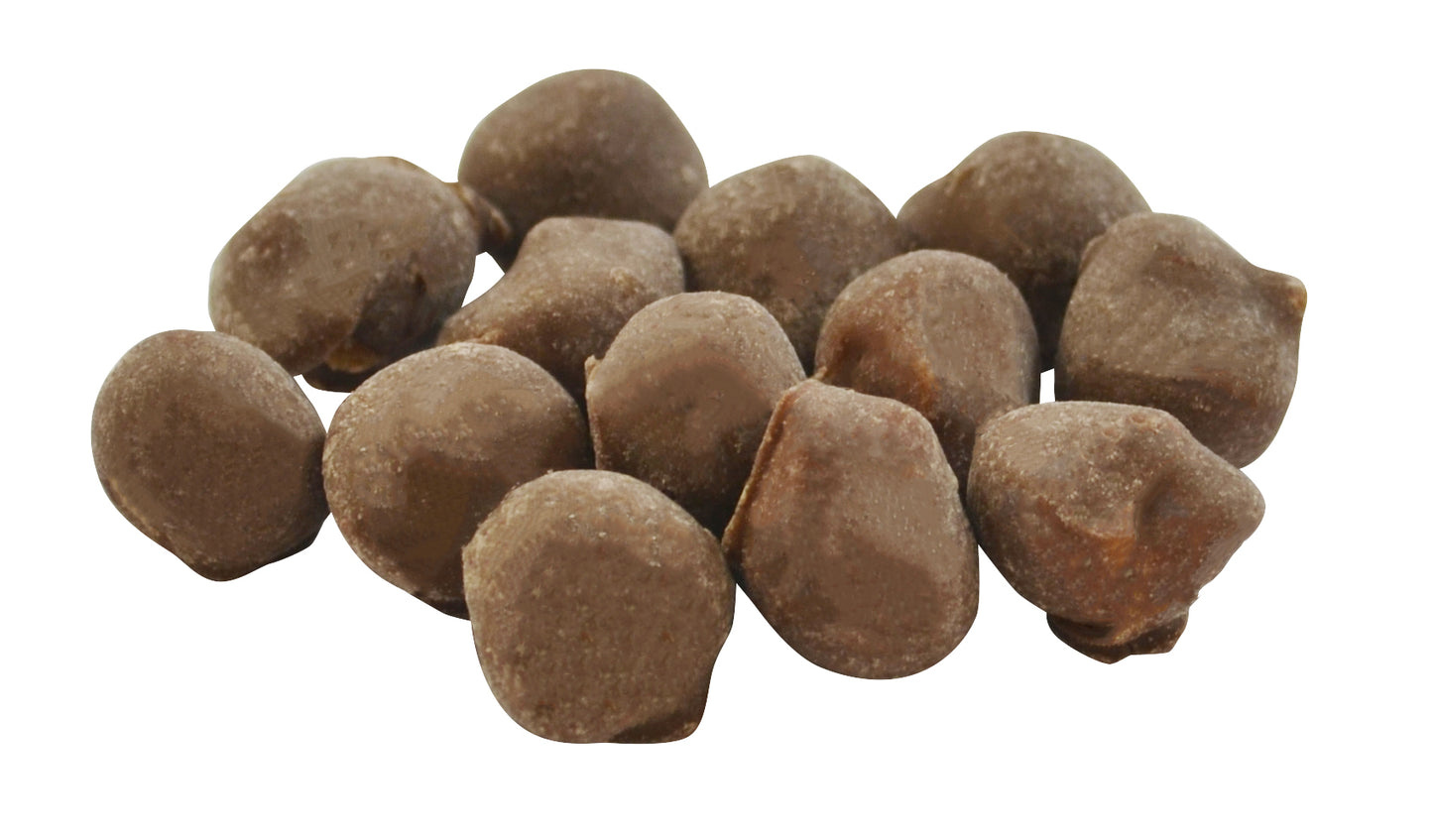 Chewing Nuts - chewy toffee with a chocolate coating