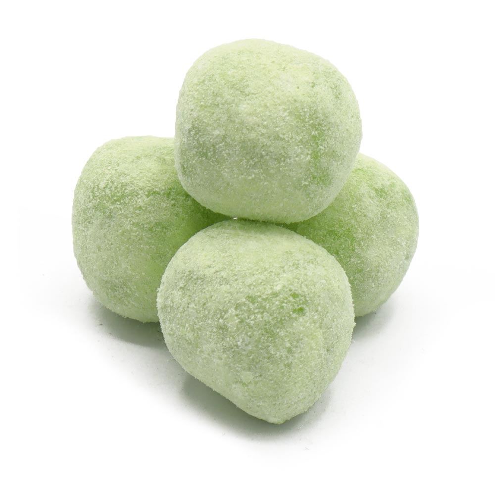 Chewy Apple Bon Bons - sugar dusted chewy apple flavoured sweets