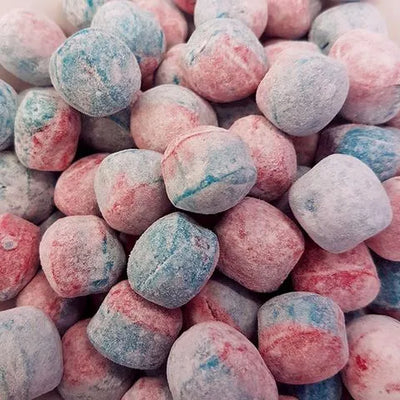 Chewy Bubblegum Bon Bons - sugar dusted bubblegum flavoured chewy sweets