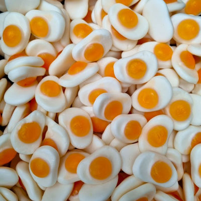 Fried Eggs - fruit flavoured jelly sweets