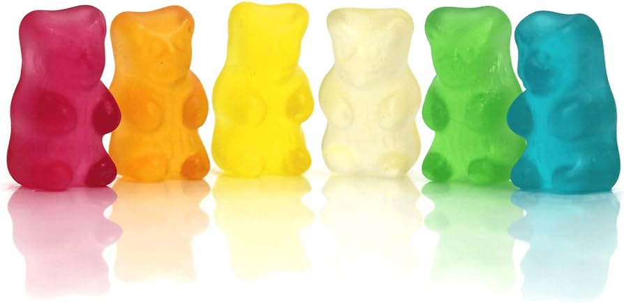 Teddy Bear Sweets - Fruit flavour jelly sweets