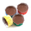 Icy Cups - Delicious chocolate flavour candy in assorted foiled 'icy' cups