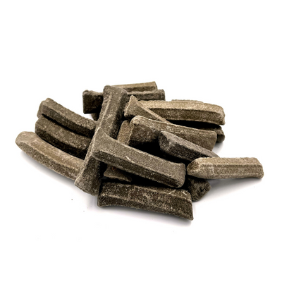 Liquorice Rock - Liquorice flavour hard candy sticks