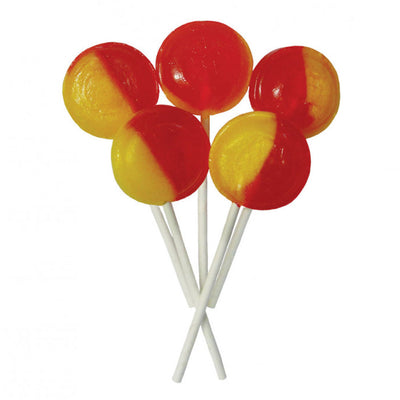 Rhubarb & Custard Mega Lollies (individual lolly)- individually wrapped