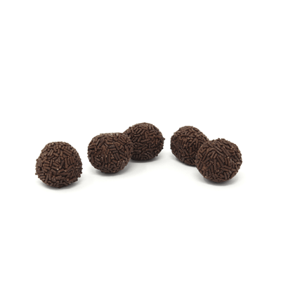 Rum Balls - Rum balls covered in sugar and cocoa sprinkles