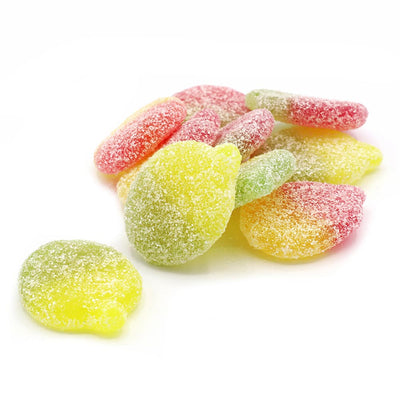 Sour Apples - Apple flavour jelly sweets with a fizzy sour coating