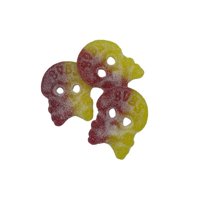 Sour Skulls BUBS - Sour fruit flavour jelly skulls