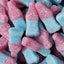 Vegan Bubblegum Bottles - Tutti frutti bubblegum flavour sour jelly sweets