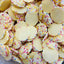 Snowies - white chocolate with a crunchy, colourful candy topping