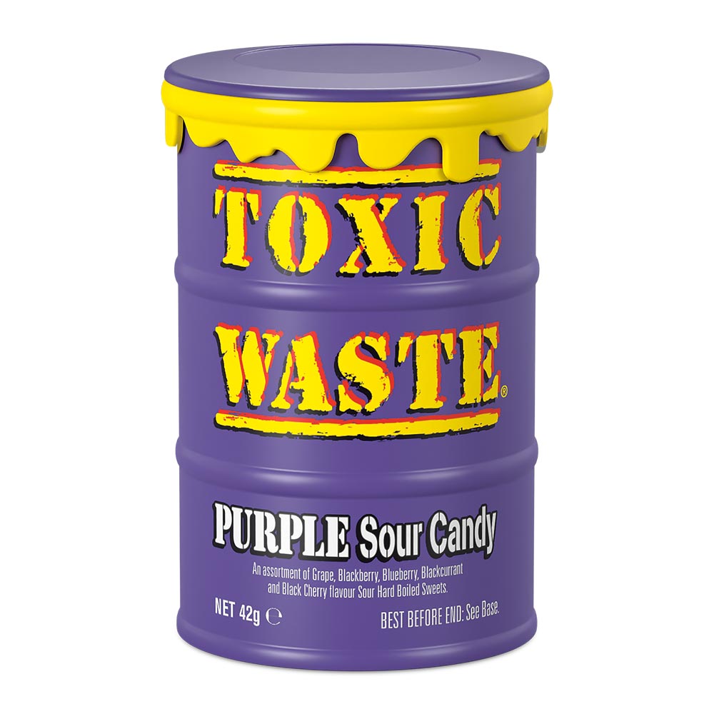 Toxic Waste Purple - Ultra sour candy