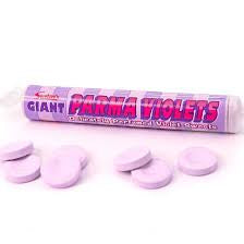 Giant Parma Violets - Delicately perfumed violet sweets