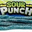 Sour Punch Blue Raspberry Straws - Sour fruit flavour candy liquorice, Unique sour coating that packs a punch!