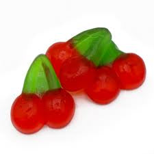 Twin Cherries - cherry flavoured jelly sweets