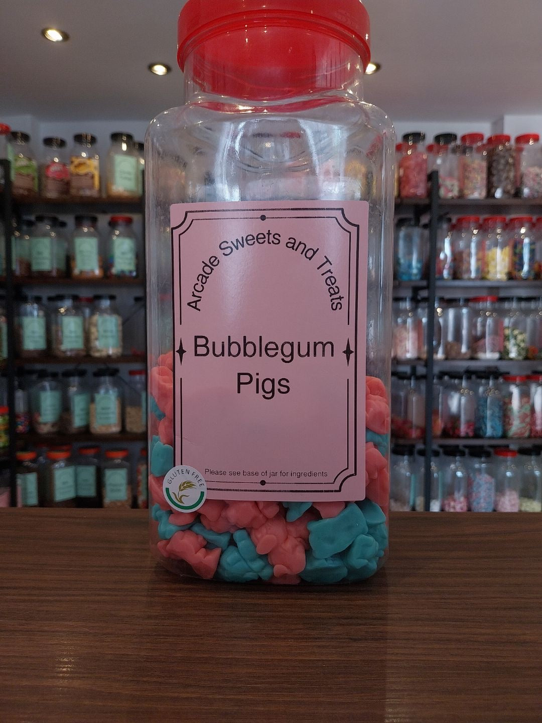 Bubblegum Pigs - bubblegum flavoured jelly sweets