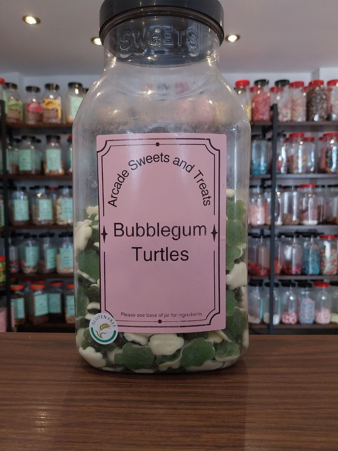 Bubblegum Turtles - Bubblegum flavoured jelly sweets