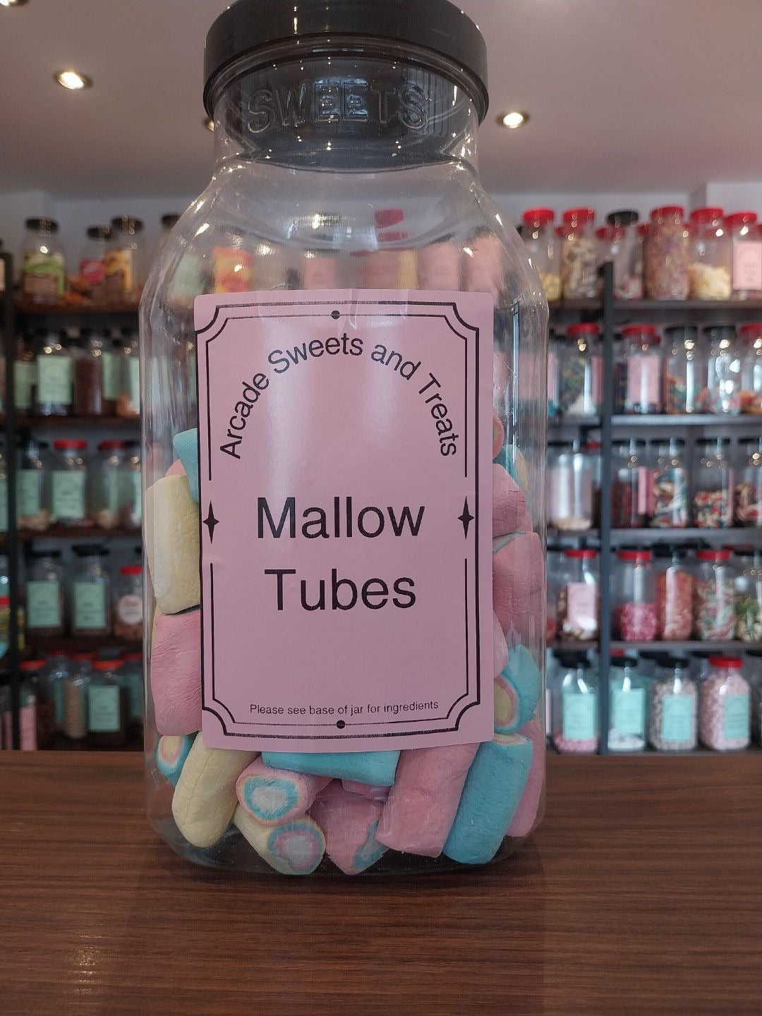 Mallow Tubes - Vanilla flavour mallow