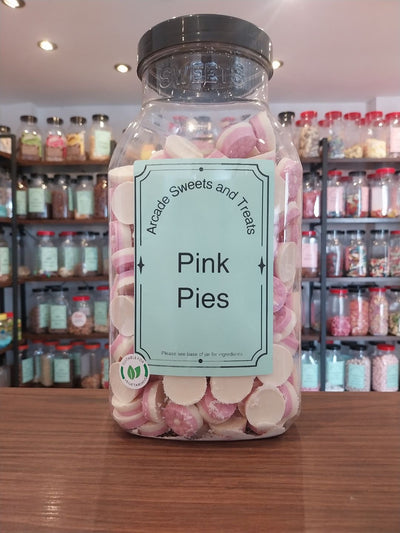 Pink Pies - strawberry and vanilla flavoured chocolate