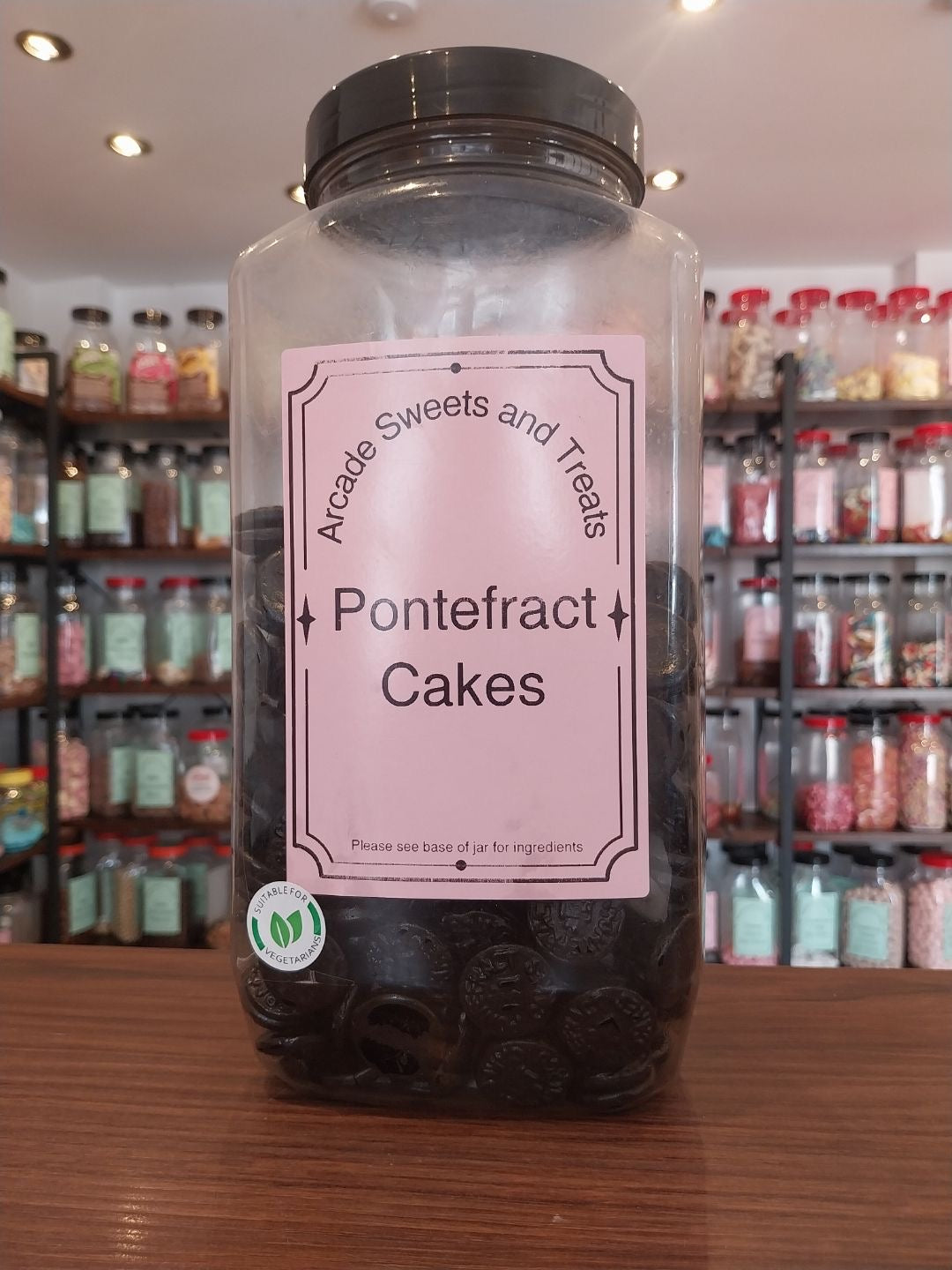 Pontefract Cakes - aniseed and liquorice flavoured gums