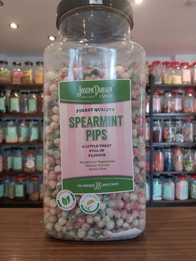 Spearmint Pips - Spearmint flavoured boiled sweets