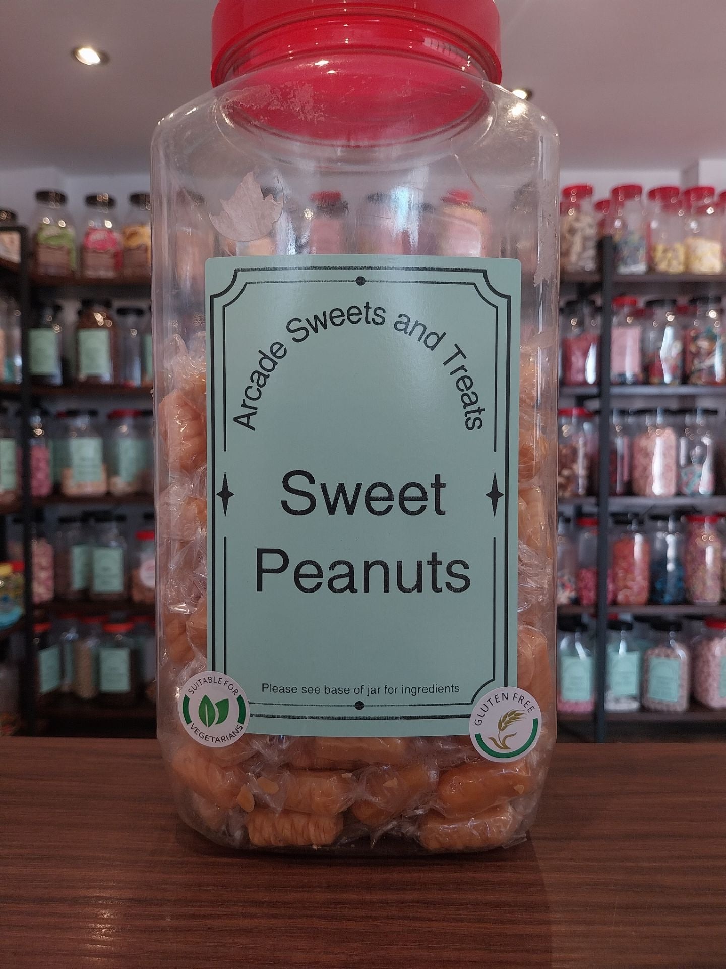 Sweet Peanuts - Peanut and Devon cream flavour hard boiled sweets