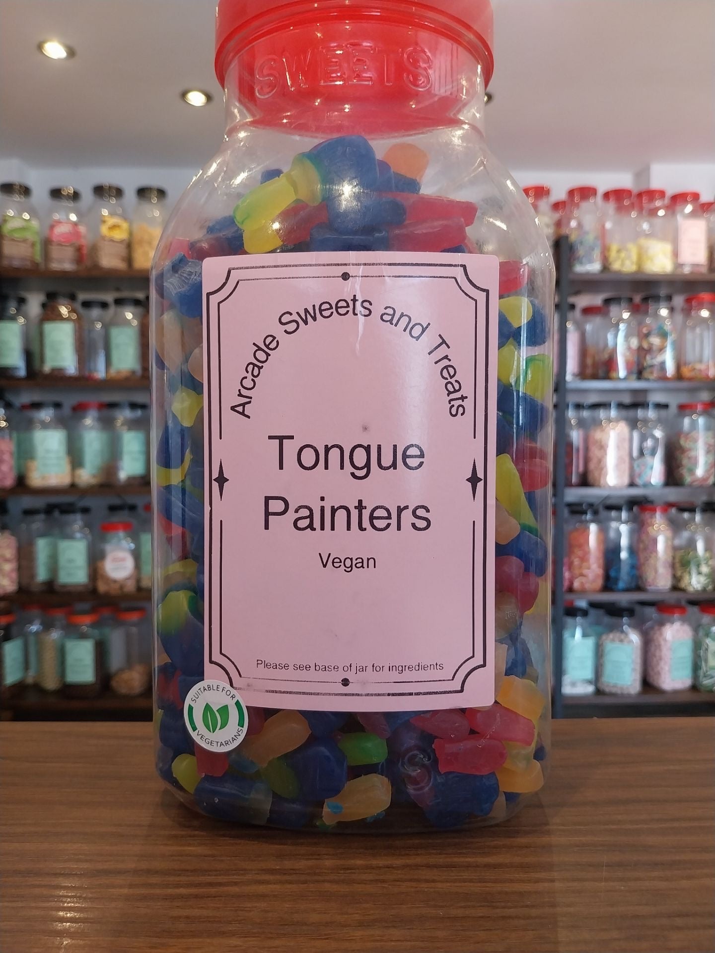 Tongue Painter Sweets - A fun gummy sweet that paints your tongue