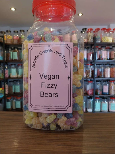 Vegan Fizzy Bear Sweets