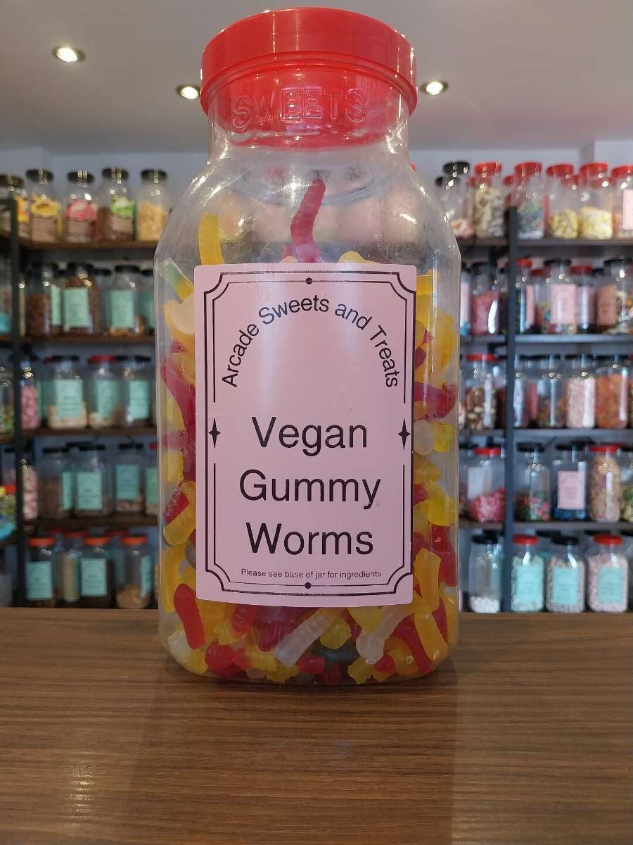 Vegan Gummy Worms Sweets