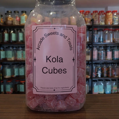 Kola Cubes - cola flavoured hard boiled sweets