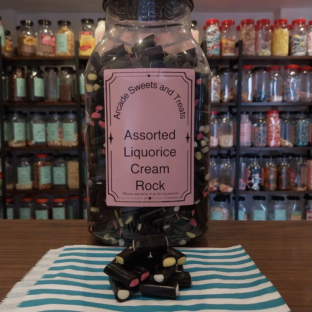 Assorted Liquorice Cream Rock