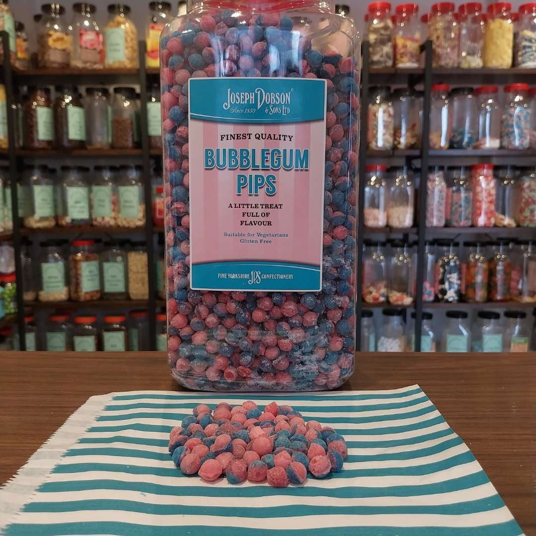 Bubblegum Pips - Small hard boiled sweets