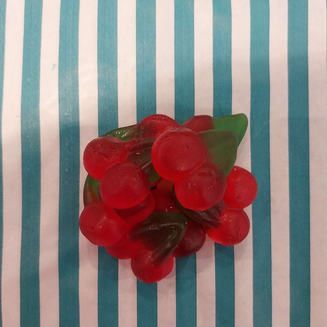 Twin Cherries - cherry flavoured jelly sweets